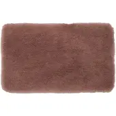 Gozze Badematte GÖZZE "»DELUXE«", beige (sand), rechteckig (60cm x 100cm ), Polyester, Badematten, Badematte, mit extra hohem Flor