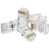 Alantec WT106, RJ45, Transparent, Männlich, Gerade, 100 Stück(e)