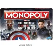 Hasbro Monopoly Falcon And The Winter Soldier Brettspiel Italienisch Rot Rot One Size