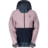 SCOTT Jacket W's Dryospun 3L - Remix metal blue/cloud pink (7985) L