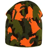 Sätila Camo Wintermütze - 56-60cm - Camo hi-vis