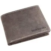 Bruno Banani Leder Geldbörse Phoenix Wallet Brown braun