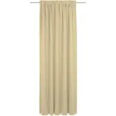 Wirth Vorhang "Trondheim B", beige, B:132cm H:185cm, Polyacryl, Gardinen, Vorhang, nach Maß