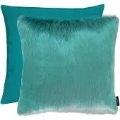 Apelt Dekokissen "Lars" Gr. 1, blau (türkis, unifarben), B:46cm L:46cm, Obermaterial: 50% Polyester, 50% Polyethylen, Dekokissen_Sitzkissen_Kissenhüllen, Dekokissen