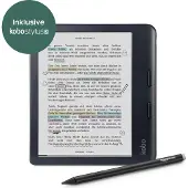 KOBO N428-KU-BK-K-BU, 17,8 cm (7"), E-Tinte Kaleido, 1264 x 1680 Pixel, CBR, CBZ, EPUB, EPUB3, FLEPUB, HTML, MOBI, PDF, RTF, TXT, BMP, GIF, JPEG, PNG, TIFF, 32 GB