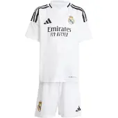 Adidas Real Madrid 24/25 Heim Kurzarm Junior Set