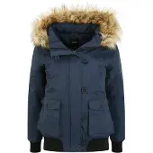 Oxmo OXAcila Damen Winterjacke Damenjacke Jacke mit Kapuze
