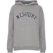 Oxmo Kapuzenpullover OXColisa in Grau | Gr.: XXL