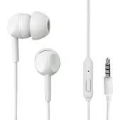 Hama EAR3005W, Kabelgebunden, 20 - 20000 Hz, Anrufe/Musik, Kopfhörer, Weiß