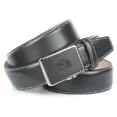 Anthoni Crown Ledergürtel mit Kontrast Stitching