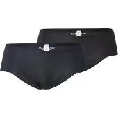 Marc O'Polo Marc OPolo Hüftpanty "Second Skin" 2er Pack, mit Logo-Schriftzug
