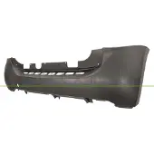 PRASCO Stoßfänger me3081051 hinten für MERCEDES-BENZ