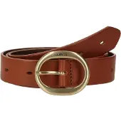 Levi's Ledergürtel "High-Low", Damen, Gr. 70, braun (cognac), Rindsleder, Gürtel Ledergürtel