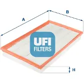 Ufi Kraftstofffilter 55.144.00 Filtereinsatz 213mm für FIAT