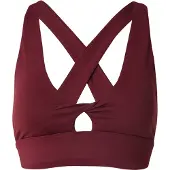 Fabletics Sport-BH "Sport-BH OASIS TWIST SPORTS BRA", Damen, Gr. XS, US, rot, Sportlich, BHs Sport-BH, mit Schlüssellochausschnitt
