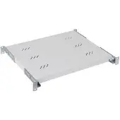 Triton Shelf with perforation 1U 150mm, Cremefarben, Grau