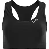 Winshape Sport-Bustier "SB101-Schwarz", Damen, Gr. XS, Normalgrößen, schwarz, 80% Polyester, 20% Elasthan, BHs Sport-Bustier, Functional