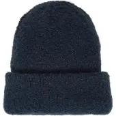 Oxmo Beanie "Beanie OXVola", Damen, Gr. onesize, blau (total eclipse), Obermaterial: 100% Polyester PES., Mützen Beanie