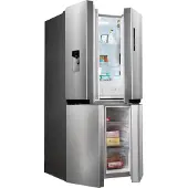 Hanseatic Multi Door "HCD17884EI", Energieeffizienz: E, silber (edelstahlfarben), B:83,3cm H:177,5cm T:74cm, Kühlschränke, inkl. 3 Jahre Herstellergarantie, Multi Door