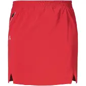 Schöffel Sweatrock SCHÖFFEL "Skirt Hestad1 L", Damen, Gr. 48, rot (2003, rot), Oberstoff : 85% Nylon 15% Elasthan Futter : 80% Nylon 20% Elasthan, Röcke Sweatrock