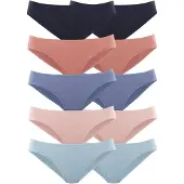 Petite fleur Bikinislip mehrfarbig Gr. 44/46. Körpernah. Nachhaltig.
