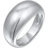 Elli Silberring "Ring Chunky Ring Silberfarben für Damen" Gr. 58, silber, Fingerringe, Damen, 58, Messing, Silberring