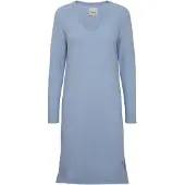 Oxmo Strickkleid OXIda in Blau | Gr.: XS
