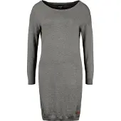 Oxmo Strickkleid OXElla in Grau | Gr.: XL