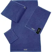 Ross Handtuch "Smart", blau (royalblau), B:50cm L:100cm, Frottier, Obermaterial: 100% Baumwolle, Handtücher, Handtuch, Uni-Rippe mit Velourslabel