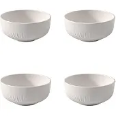 Villeroy & Boch Schale "Müslischalen Afina ø 14,9 cm 4er Set weiß", weiß, L:14,9cm, Schüsseln, Schale