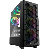 Sharkoon RGB HEX, Desktop, PC, Schwarz, ATX, micro ATX, Mini-ITX, Gaming, Multi