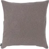 Hock Dekokissen H.O.C.K. "Livigno", grau (grau, unifarben), B:60cm H:10cm L:60cm, Baumwolle, Dekokissen_Sitzkissen_Kissenhüllen, Dekokissen, mit Wollhaptik, Kissenhülle mit Füllung, 1 Stück