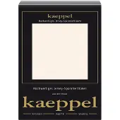 Kaeppel Spannbettlaken "Single Jersey Mako Elasthan", beige (perlmutt), L:200cm, Jersey-Elasthan, Obermaterial: 97% Baumwolle, 3% Elasthan, Bettlaken, Spannbettlaken, aus 97% Baumwolle und 3% Elasthan