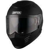 Simpson Venom (ECE 22.06) Integralhelm Unisex Fiberglas schwarz, L
