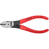 Knipex Kraft-Seitenschneider, Schwarz atramentiert, mit Kunststoff überzogen