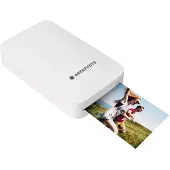 Agfa Realipix MINI P, Farbstoffsublimation, 291 x 300 DPI, 2.1" x 3.4" (5.3 x 8.6 cm), Bluetooth, Weiß
