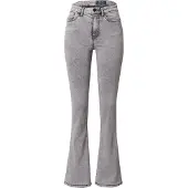 Noisy May Sallie Skinny Vi545lg Hochtaillierte Jeans Grau 26 / 30 Frau Grau 26
