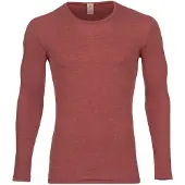Engel - Shirt L/S - Merinounterwäsche Gr 46/48 rot