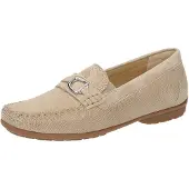 Sioux Damen Mokassins/ Loafer/ Slipper CORTIZIA Beige RaulederGröße:5