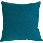 Gozze Dekokissen GÖZZE "Muri", blau (petrol, unifarben), B:40cm L:40cm, Obermaterial: 100% Polyester, Dekokissen_Sitzkissen_Kissenhüllen, Dekokissen, in vielen Unifarben