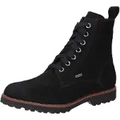 Sioux Stiefelette "Merdit-733-TEX-WF-H", Damen, Gr. 37.5 (UK 4 1/2), schwarz, Obermaterial: 100% Lammveloursleder LAVL. 100% Gummi rubber., Schuhe Stiefelette