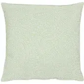 Apelt Dekokissen "7907 Uni Paisley" Gr. 1, blau (türkis, unifarben), B:39cm L:39cm, Kunstfaser, Polyester, Dekokissen_Sitzkissen_Kissenhüllen, Dekokissen, Kissenhülle mit Füllung, 1 Stück