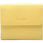 Esquire Leder Geldbörse Viktoria Little Wallet Yellow gelb