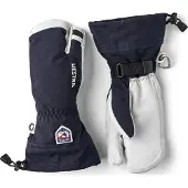Hestra - Army Leather Heli Ski 3 Finger - Handschuhe Gr 6 blau