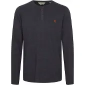 11 Project Langarmshirt "Langarmshirt PRBonso", Herren, Gr. S, grau (charcoal mix), Obermaterial: 100% Baumwolle CO., Shirts Langarmshirt