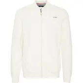 FQ1924 Sweatjacke "Sweatjacke FQKyle", Herren, Gr. 3XL, weiß (cloud dancer), Obermaterial: 100% Baumwolle CO., Sweatjacken Sweatjacke
