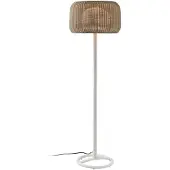 Bover Terrassenlampe Fora P, naturweiß/beige, Höhe 165 cm,