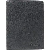 Esquire Leder Geldbörse Primavera Men Wallet Black schwarz
