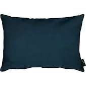 Apelt Dekokissen "Ruby" Gr. 1, blau (blau, unifarben), B:35cm H:5cm L:45cm, Polyester, Dekokissen_Sitzkissen_Kissenhüllen, Dekokissen, Kissenhülle mit Füllung, 1 Stück