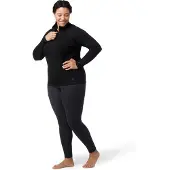 Smartwool - Women's Classic Thermal Merino BL 1/4 Zip Boxed - Merinounterwäsche Gr XL schwarz